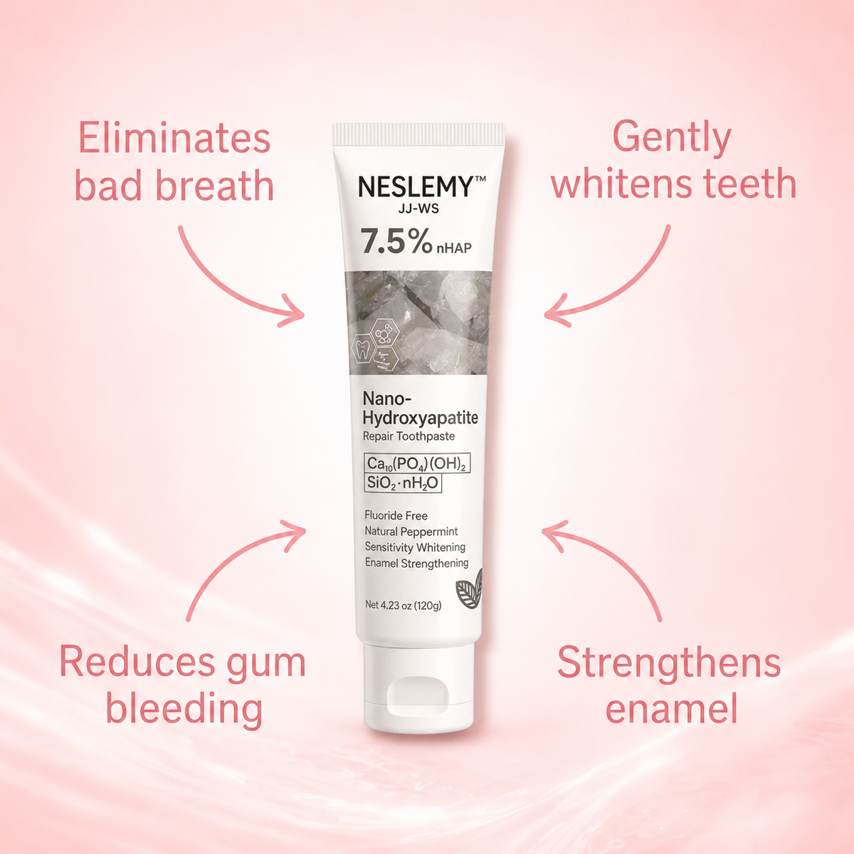 Dentifrice quotidien NESLEMY™ 7,5 % nHAP