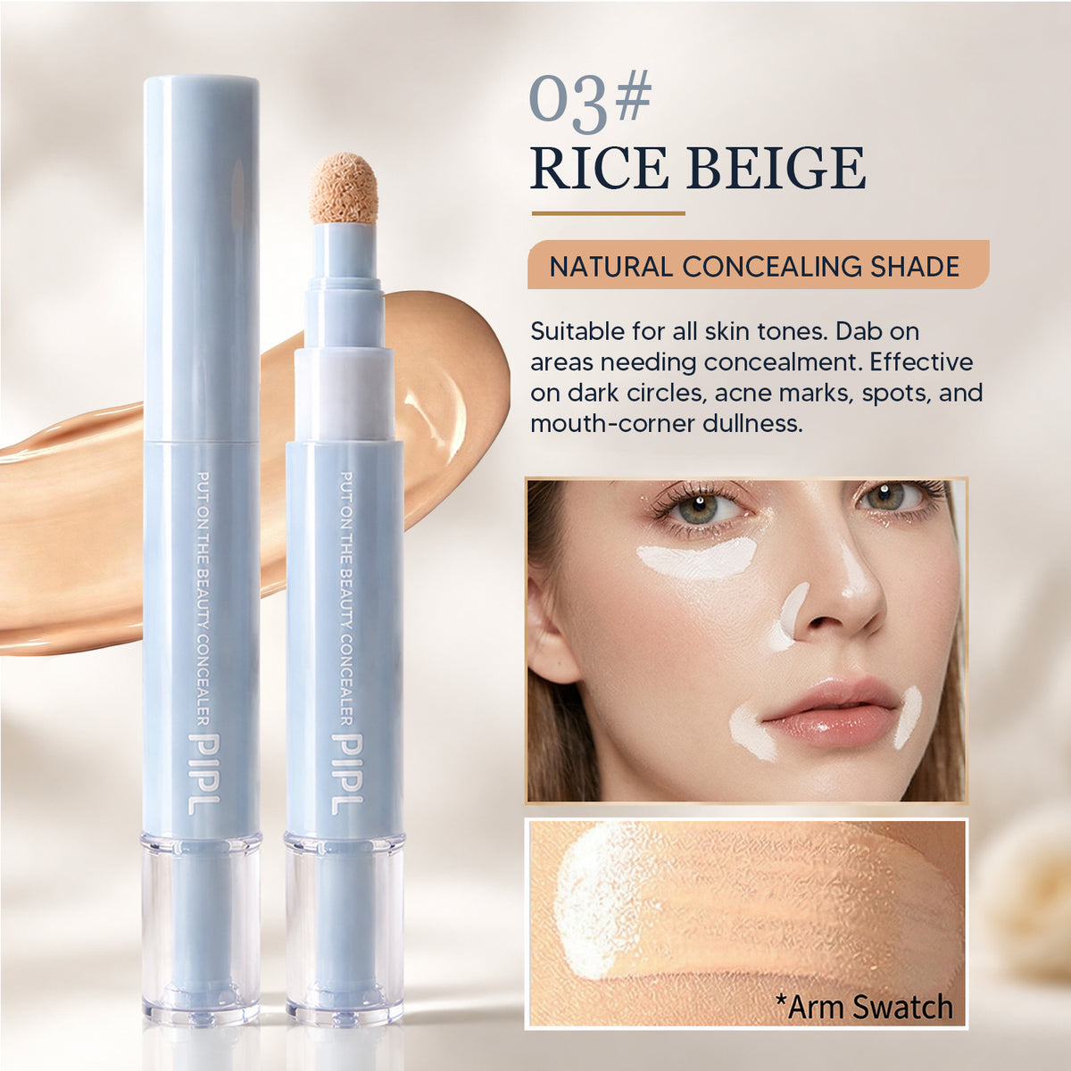💝 TODAY ONLY — 50% OFF 💝Concealer Pen – Brightening, Correcting & Long-Lasting