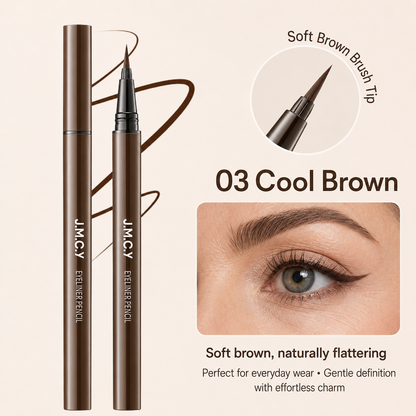 Stylo eyeliner de précision waterproof pour une définition douce et naturelle