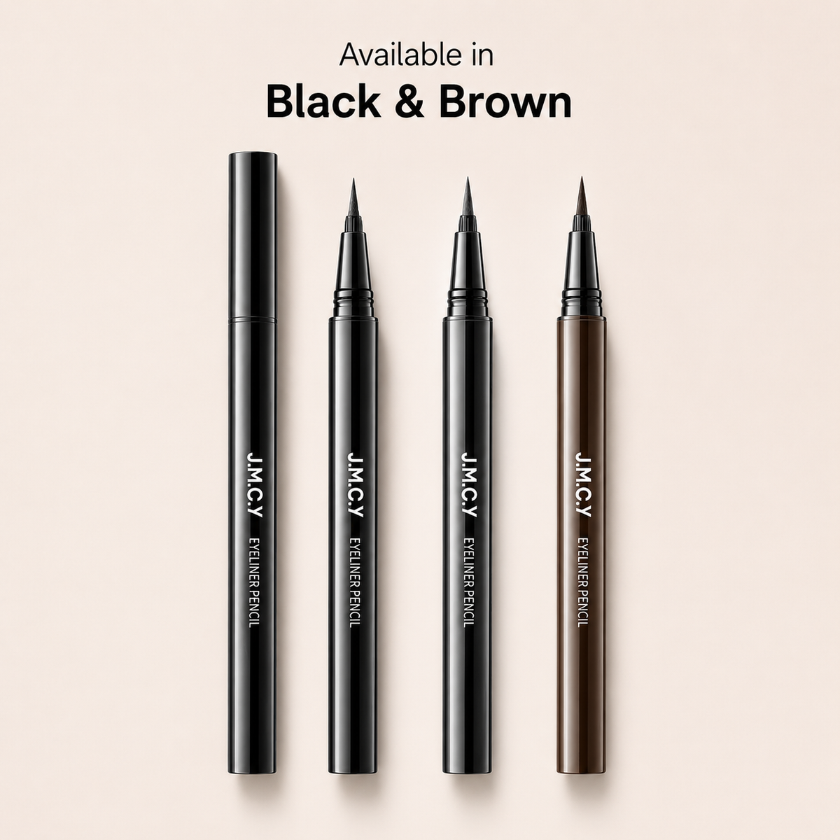 Stylo eyeliner de précision waterproof pour une définition douce et naturelle