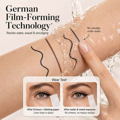 Stylo eyeliner de précision waterproof pour une définition douce et naturelle