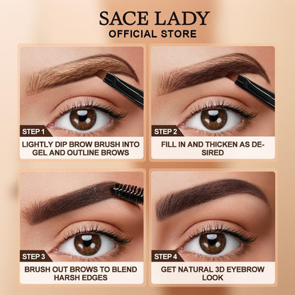 💝 1 Acheté = 1 Offert - Gel sourcils 3D – Tenue 24h Waterproof