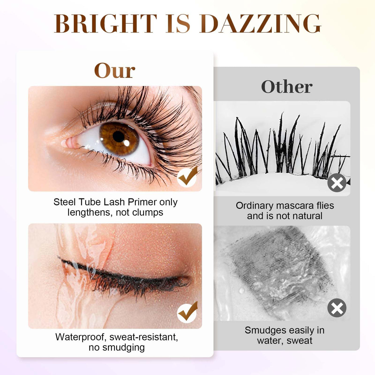 🔥Buy 1 Get 1 Free🔥 Lift, Curl & Stay All Day Waterproof Mascara