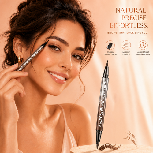 Stylo 4D Sourcils et Eyeliner 2-en-1